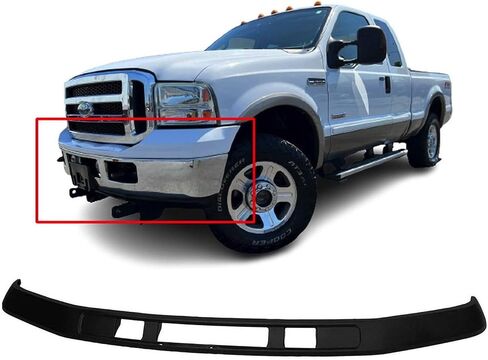 FitParts متوافق مع غطاء المصد السفلي الأمامي 2005 2006 2007 Ford F250/F350 05 06 07. جديد، مُجهز وجاهز للطلاء. سوبر ديوتي. FO1095219 5C3Z17626AAA in Saudi Arabia