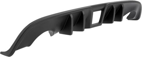 HECASA Rear Diffuser Bumper Lip Compatible with 2009-2020 Nissan 370Z Z34 Coupe 2Door Model Shark Fin Style Rear Bumper Spoiler Valance Chin ABS Plastic Carbon Fiber Color in Saudi Arabia
