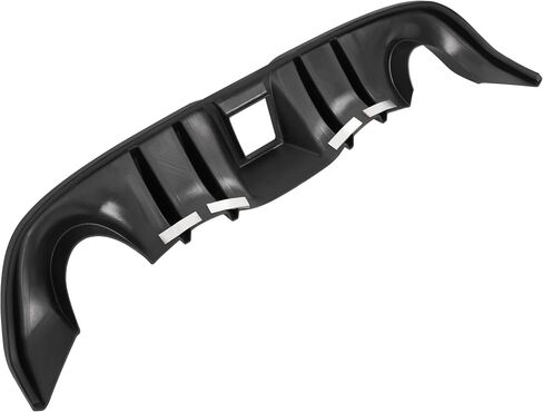 HECASA Rear Diffuser Bumper Lip Compatible with 2009-2020 Nissan 370Z Z34 Coupe 2Door Model Shark Fin Style Rear Bumper Spoiler Valance Chin ABS Plastic Carbon Fiber Color in Saudi Arabia