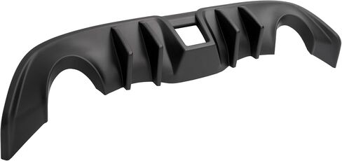 HECASA Rear Diffuser Bumper Lip Compatible with 2009-2020 Nissan 370Z Z34 Coupe 2Door Model Shark Fin Style Rear Bumper Spoiler Valance Chin ABS Plastic Carbon Fiber Color in Saudi Arabia