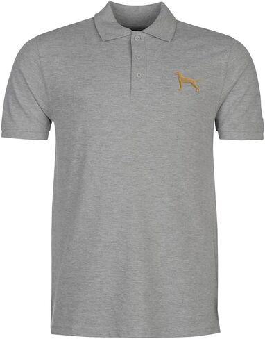 Polo Shirts Mens Vizsla Dog Embroidered Short Sleeve Casual Classic Mens Polo Shirts in Saudi Arabia