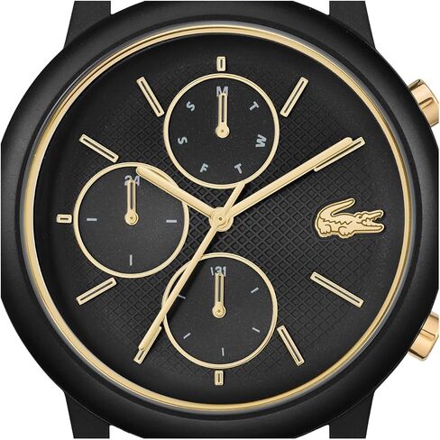 Lacoste 12.12 Move Men's Multifunction Watch – 42mm Aluminum Case, Day/Date/24-Hour Subdials, Contemporary, Sporty - Premium Fashion Timepiece - Gift for Him in Saudi Arabia