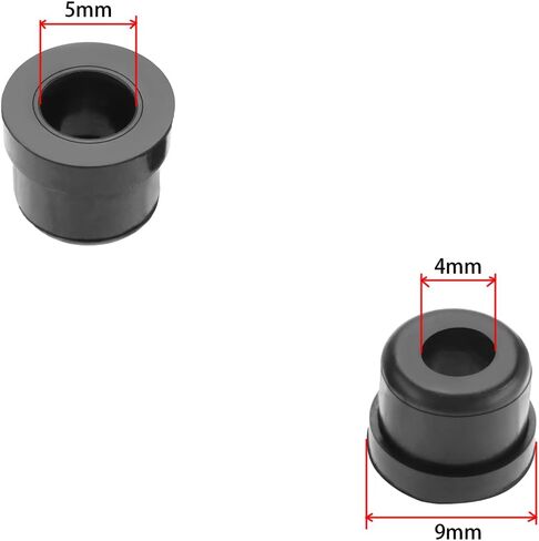12Pcs Bonnet Boot Grommets Badge Stopper 51141807495 Compatible with BMW for 82mm 74mm Anti-Drop Soft Rubber Pad Stopper Compatible with E90 E91 E92 X5 in Saudi Arabia