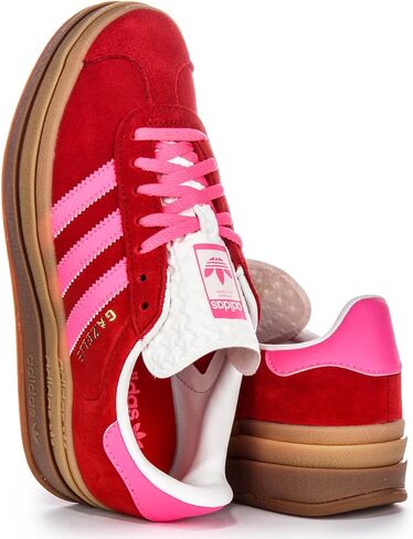 حذاء رياضي نسائي من Adidas Gazelle Bold Gymnastics، مقاس 8 in Kuwait