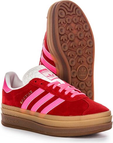 حذاء رياضي نسائي من Adidas Gazelle Bold Gymnastics، مقاس 8 in Kuwait