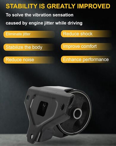 OCPTY 3 قطع حامل محرك المحرك ودعامة عزم الدوران متوافق مع Hyundai Sonata 2006-2008، Azera 2006-2008، 3.3L 3.8L # 219103L060، 219103K050 in Saudi Arabia