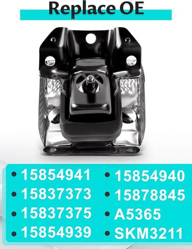 حامل محرك المحرك مع درع الحرارة لـ 2007-2014 Tahoe Silverado Suburban Avalanche Sierra Yukon Escalade، OE: A5365HY، 15854939,15854941، أمامي يمين أو يسار 1 قطعة in Kuwait