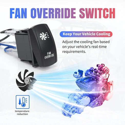 LKV UTV 360 واط مجموعة أدوات ربط الأسلاك لإشارة الانعطاف مع مفتاح هزاز مرحل ومضي فيوز الأسلاك لـ Polaris RZR Ranger Maverick X3 Talon Mule in Saudi Arabia