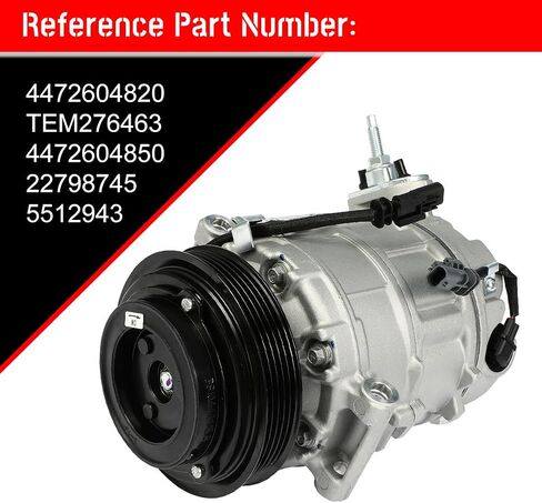 cciyu AC Compressor 2012-2014 for Chevrolet Equinox 2.4L AC Compressor for Car in Saudi Arabia