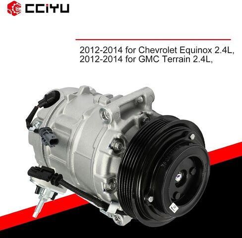 cciyu AC Compressor 2012-2014 for Chevrolet Equinox 2.4L AC Compressor for Car in Saudi Arabia