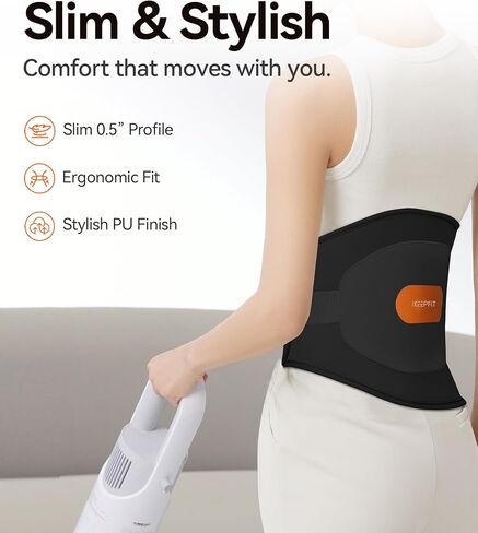 Cordless Heating Pad for Back Pain Relief: MAXwarm 3.0[2025 Upgraded], IKEEPFIT Electric Heat Pad with Massager for Period Cramps, Extra Large 65", 8000mAh Battery, Gift for Women Men (Beige) in Saudi Arabia