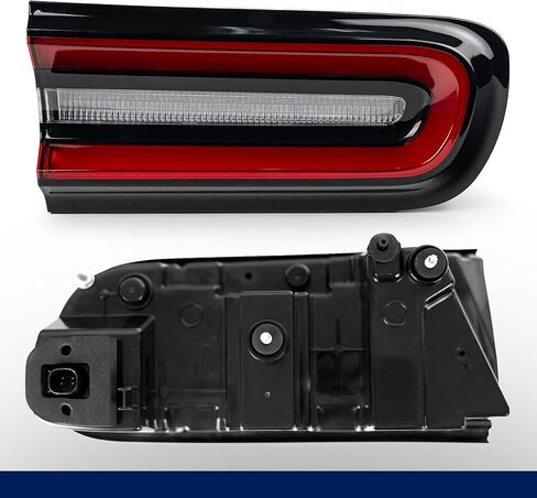 Tail Light Assembly Compatible with 2015-2023 Dodge Challenger-Right Taillight with Bulbs for Challenger LED Type,Replace CH2801207 68510770AA in Kuwait