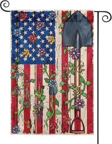 Hello Sunshine Garden Flag 12x18 Double Sided - Happy Sun with Flowers & Peace Sign - Boho Positive Vibes Yard Decor - Outdoor Motivational Banner - Hippie Farmhouse Spring Summer Welcome Sign (hello) in Saudi Arabia