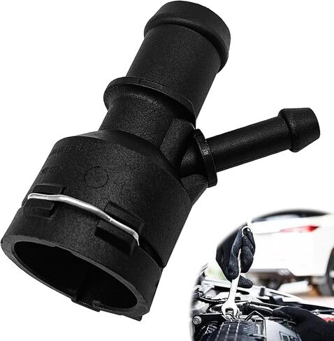 Engine Coolant Heater Hose Coupling Compatible with A3 1.2 TSI 2010-2012, TT 1.8 TFSI 2008-2014, Golf VI Variant (AJ5) 1.2 TSI 2010-2013 etc, Replace OE #1K0122291C, 1K0122101BB, 1K0122101BC in Saudi Arabia