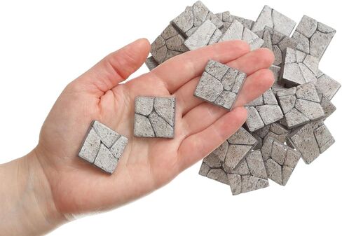 Dollhouse Flooring, Miniature Pavement Bricks, 1/12 Scale Accessories, Mini Bricks for Landscaping, REDUCIO! in Kuwait