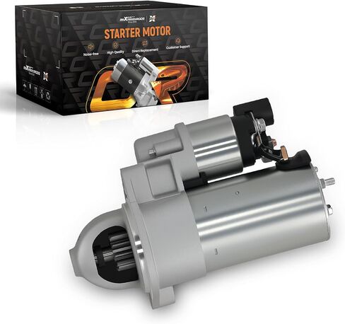محرك تشغيل maxpeedingrods لسيارة Hyundai Santa Fe 2015-2018، Santa Fe XL 2015-2019، Azera 2015-2017 & Kia Sorento 2016-2020، Sedona 2016-2021، Cadenza، V6 3.3L، 12V 1.7KW 11 أسنان في اتجاه عقارب الساعة in Saudi Arabia