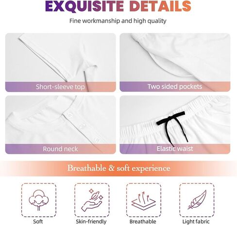 Pajamas Set For Women Short Sleeve T-Shirts Shorts Jumpsuit Sleepwear Nightwear Home Summer Pajamas Suit in Saudi Arabia