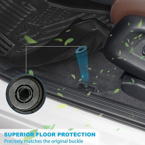 سجادات أرضية ملائمة حسب الطلب متوافقة مع CR-V 2012-2016، بطانات أرضية سيارة CRV سوداء مناسبة لجميع الأحوال الجوية، مجموعة الصف الأمامي والخلفي in Kuwait