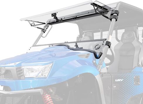 SuperATV KYMCO UXV Scratch-Resistant Flip Windshield in Saudi Arabia