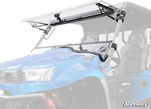 SuperATV KYMCO UXV Scratch-Resistant Flip Windshield in Saudi Arabia