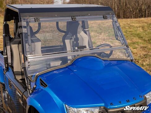 SuperATV KYMCO UXV Scratch-Resistant Flip Windshield in Saudi Arabia