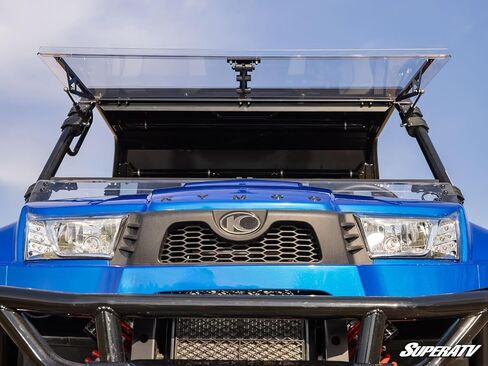 SuperATV KYMCO UXV Scratch-Resistant Flip Windshield in Saudi Arabia
