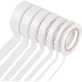 14 Rolls Double Sided Tape for Crafts Scrapbooking Multi-Purpose and Multi-Size Tape for Arts, Photography, Gift Boxes, Card Making, Paper Backing, Office Supplies(3mm/5mm/8mm/10mm/12mm/15mm/18mm)