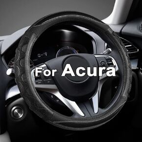غطاء عجلة القيادة من GIANT PANDA لـ Acura RDX وMDX، غطاء عجلة قيادة السيارة لـ Acura TLX وTL - أحمر