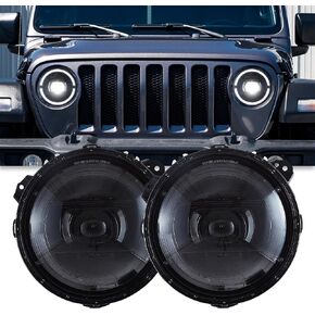 VLAND LED Projector Headlights For Jeep Wrangler JL 2018-2023 4th Gen With Dynamic Lighting DRL, Only fit JL Models with 9 inch headlights