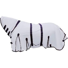 Resistance Durable Mesh Combo Fly Summer Sheet with Belly Guard and Combo Neck Cover