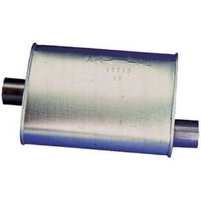 Walker Quiet-Flow SS 22502 Direct Fit Exhaust Muffler 2.25" Inlet (ID) 2.25" Outlet (ID) for Chevrolet C1500