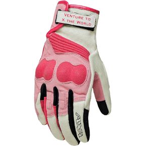 Motorcycle Gloves for Men and Women, Full Finger Touchscreen Motorbike Gloves for BMX ATV MTB Riding Biker Gloves