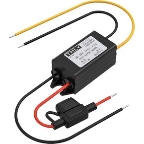 24V to 12V Step Down Voltage Converter, DC/DC Converter 30A 360W Power Adapter Converter with Fuse Waterproof, Voltage Transformer for Golf Cart LED Motor Truck Vehicle Boat (Accept DC 15-40V Inputs)