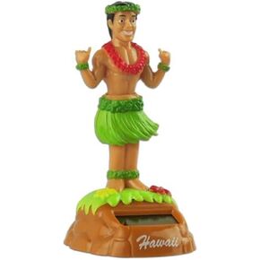Shaka Hula Man Solar Dashboard Doll