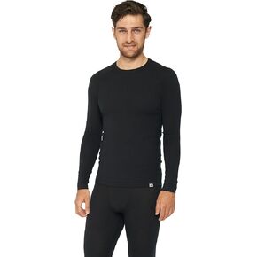 Danish Endurance Merino Wool Long Sleeve Base Layer Shirt for Men, Thermal Shirt