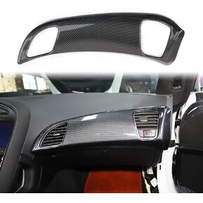 Carbon Fiber Dashboard Panel Decor Cover for Chevrolet Corvette C7 2014-2019