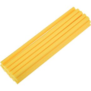 Othmro 20Pcs Hot Glue Sticks 9.8" Length 0.43" Dia Glue Sticks Bulk, Hot Glue Gun Refill Sticks, Hot Melt Adhesive Glue Stick All-Purpose Dual Temp Glue Sticks (Light Yellow)