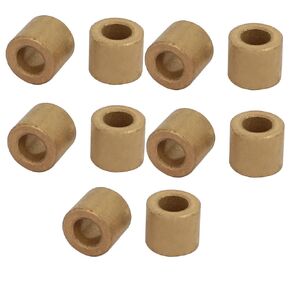 uxcell 5mm x 9mm x 6mm Self-lubricating Bushing Sleeve Brass Bearings 5PCS