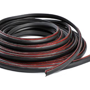 30Ft Fender Flare Edge Trim, Rubber Gasket for Fender Flares Universal,Fender Flare Rubber Seal for Car and Truck Wheel Wells,rubberAutomotive Adhesive Tape Bonds to Flare
