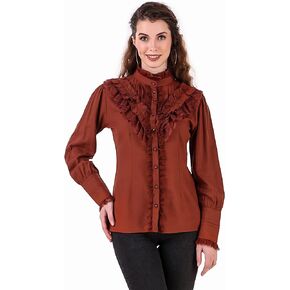 ThePirateDressing Women's Steampunk Victorian Renaissance Shirt Blouse