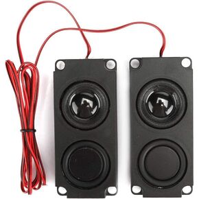 Loudspeaker,8Ω 5W Portable Heavy Bass Audio Cavity 40mm Magnetic Dual Speaker for TV Monitor,High Sensitivity,Great Performance