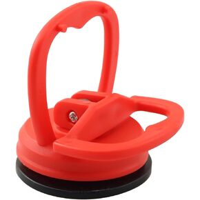 Suction Cup Repair Tool Red Car Dent Puller Strong Suction LCD Screen Grabber for Gripping and Lifting Monitors Glass Panels TVs Cell Phones Computers.