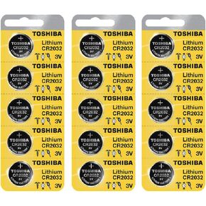 Toshiba CR2032 3 Volt Lithium Coin Battery (100 Batteries)