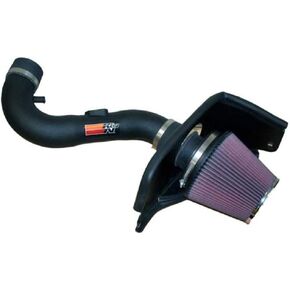 K&N Cold Air Intake Kit: Increase Acceleration & Engine Growl, Guaranteed to Increase Horsepower up to 8HP: Compatible with 4.0L, V6, 2005-2009 FORD (Mustang), 57-2566