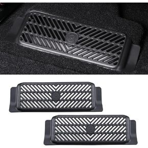 BASENOR 2024 Newest Air Vent Cover for Tesla Model 3 Highland Backseat Air Flow Grilles Protection Rear Seat Air Condition Outlet Protector Set of 2