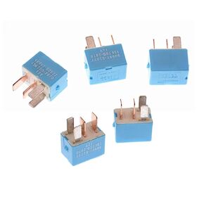 90987-02027 Relay(Set of 5), 4 Pins AC Relay for Automotive Electrical Systems - 90080-87026 90987-02028
