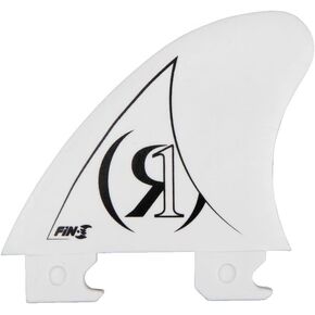 Ronix Fin-S 2.0 Tool-Less Center Surf Fin (1 Pack), White, 3.0 Inches in Kuwait
