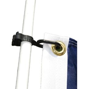 Taylor Made Products 57925 Charlevoix Antenna/Burgee Clip,Black