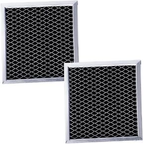 BlueStars Ultra Durable 8206230A Microwave Charcoal Filter – Exact Fit for Whirlpool & Maytag Microwaves – Replaces 8206230 AP4299744 PS1871363 - Pack of 2