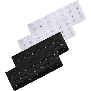 7 Hooks Bra Extender Back Corset Extender Ladies Bra Strap Extension 4pcs